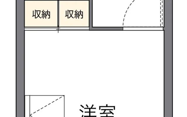 レオパレス浅香山 - 堺市の学生向け宿泊施設 - 208号房间(带独立厨房)