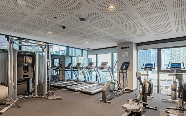 8 Pearl River Road, Docklands - Melbourne student accommodation - Gym
