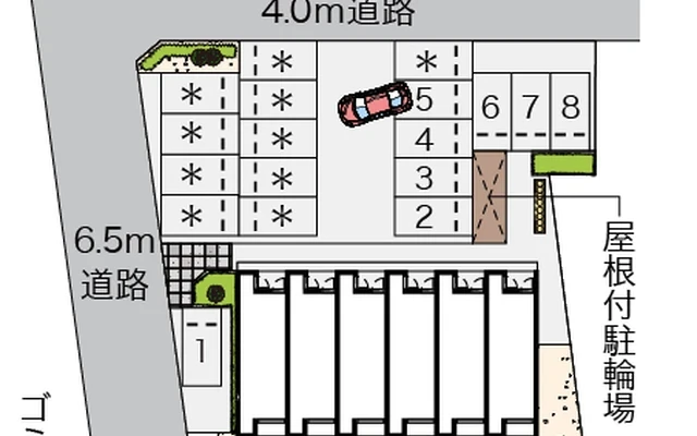 レオネクスト桜 - Inazawa student accommodation