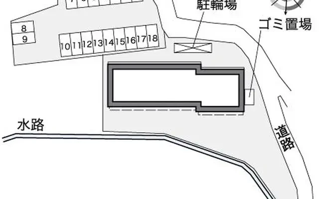 レオパレスＣＲＥＳＴ八島 2