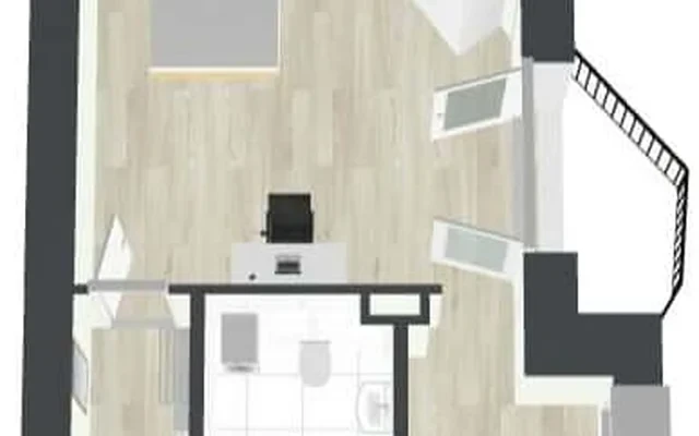 Apartment in Provinzstrasse, Berlin for 35 m² 1