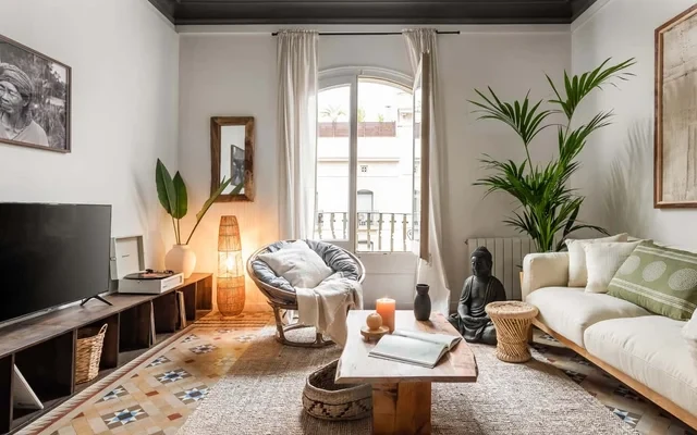 Gili - 2 bedrooms and terrace in Eixample Dreta 1