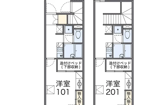 カルミア住吉　Ｂ 1