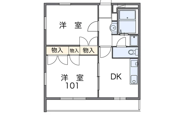 レオパレスフラワー開成 1