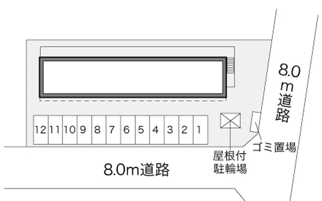 レオパレスフローラ - chỗ ở sinh viên tại Kita Hiroshima