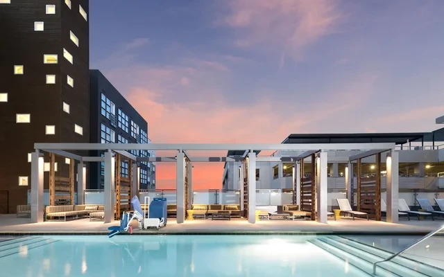 The Standard at Domain Northside Apartments - Austin student accommodation - Swimming pool