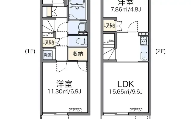下久保 - chỗ ở sinh viên tại Thành phố Kitamoto - 101号房间(带客厅/餐厅/独立厨房)
