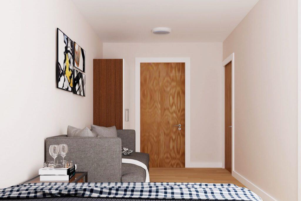 1-Bed Apartment Accessible. 3rd & 4th floors