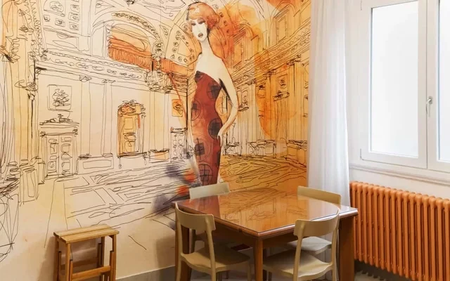 Avant-garde 1-bed flat w/ modern amenities 0
