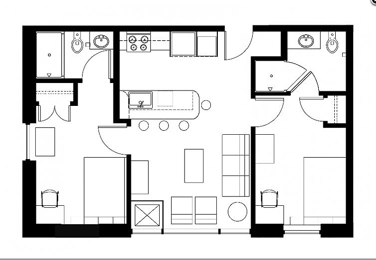 2 Bed 2 Bath B2 Alt2