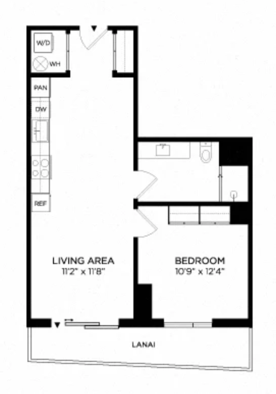 1 Bedroom 1R