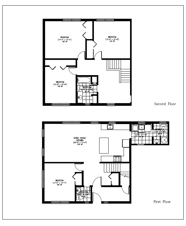 4 bed 2 bath-Main House