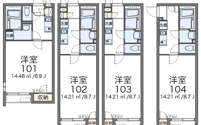 クレイノ前川３ 1