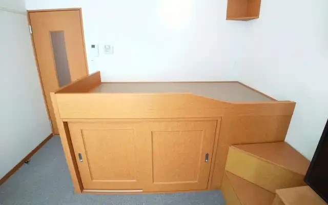 レオパレス外環富田林Ⅱ - 富田林市の学生向け宿泊施設 - 204号房间(带独立厨房)