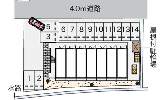 レオパレスＲｉｖｅｒ　Ｓｉｄｅ 2