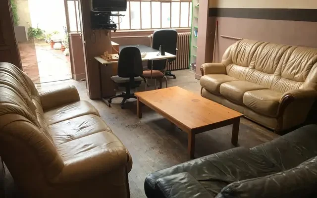 Single bed in a nice cozy bedroom in a Student House 4
