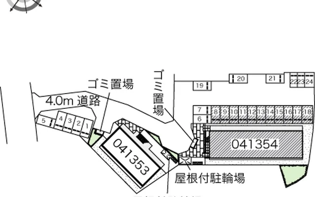 レオパレス宮ノ前２号棟 2