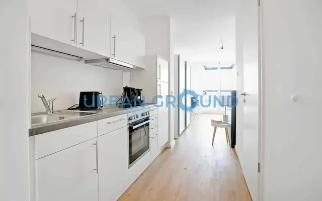 Furnished 1 room studio with elevator and balcony 3
