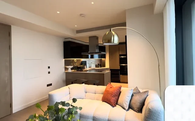 LVG-Damac Tower - alojamiento para estudiantes en Londres - 2 Bedroom 2 Bathroom Flat 2804