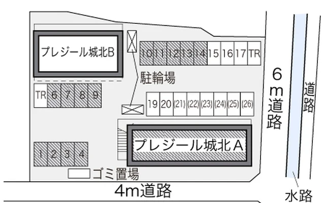 レオパレスプレジール城北Ａ 2