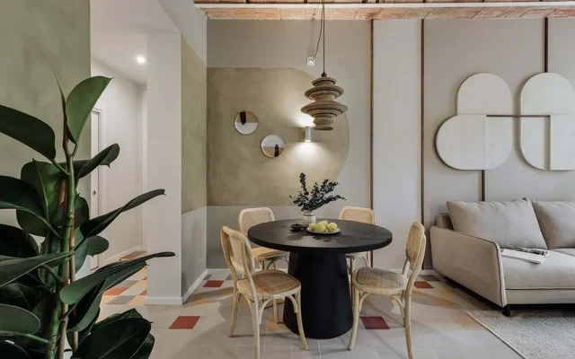 Semuc - 2 bedrooms, office and balcony in Eixample Dreta 3