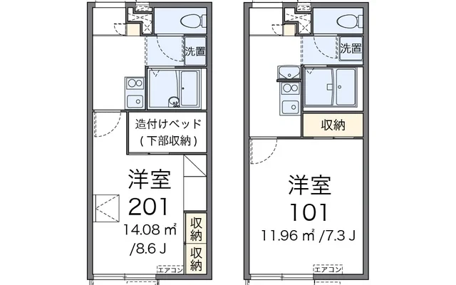 レオパレスユングフラウ 1