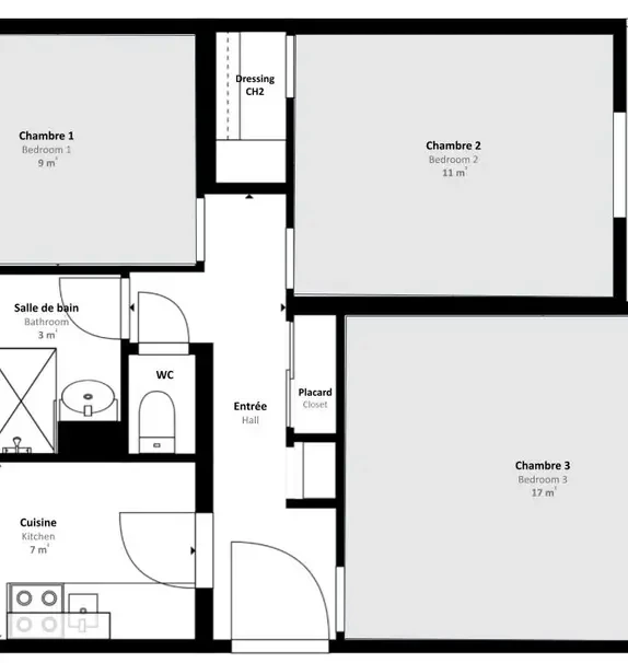 12 rue du chevrefeuille , 34000
