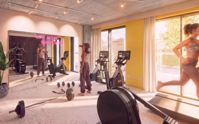 POHA HOUSE Hamburg Hafencity - Hamburg student accommodation - Gym