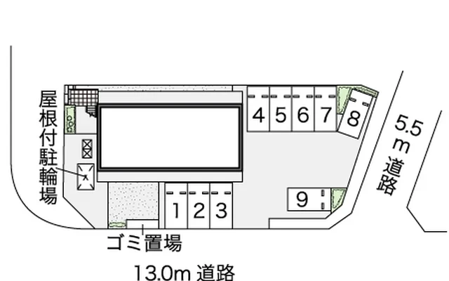レオパレスピュアハイツ学研台 2
