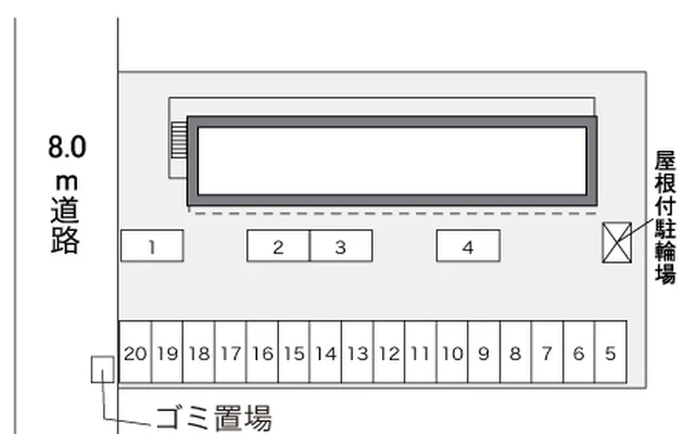 レオパレスＤＡ　ＭＡＲＹＡ　Ｆ 2