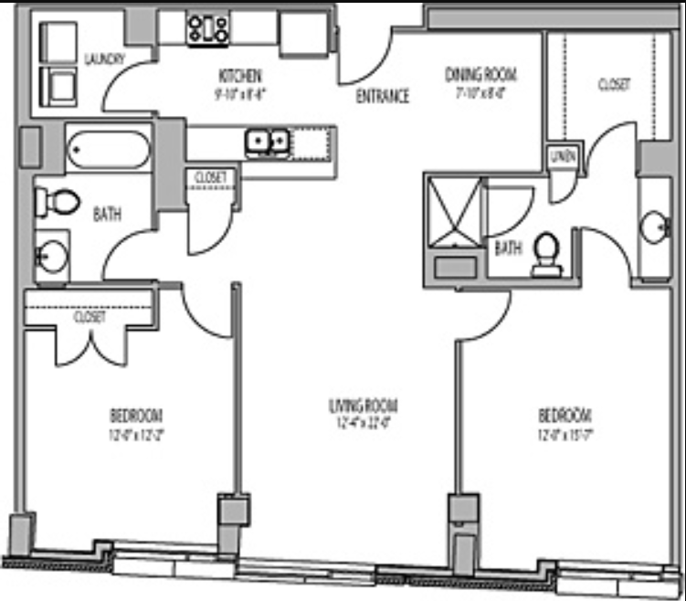 2 Bedroom 2C Renovation 2