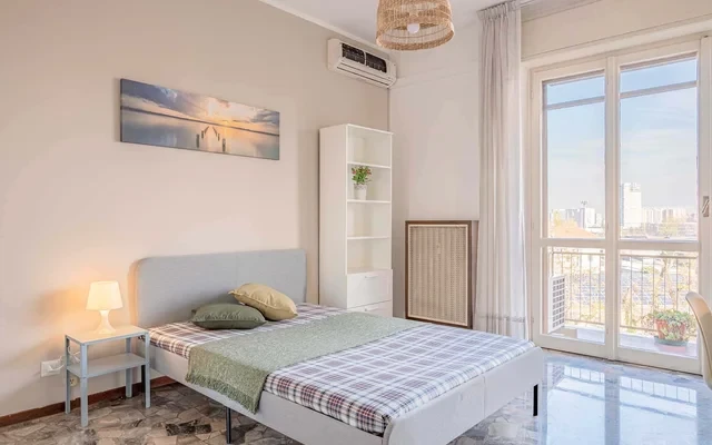 VIA MELI 18 <br> SHARED ROOM D1 - Bed A 0