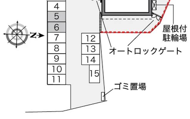 レオパレスパストラル北寺尾Ⅱ 2