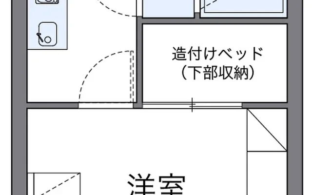 レオパレスルポ - Onomichi student accommodation - 202号房间(带独立厨房)