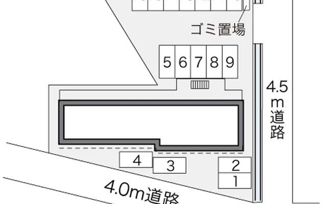 レオパレスサンパティークⅡ 2