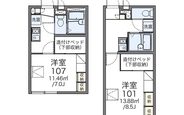 レオパレスホーリーラブ 4