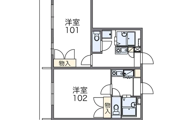 早川Ａ棟 1