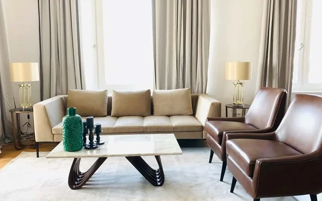 Gloria - Grosse, luxurioese und helle Wohnung am Potsdamer Platz mit Balkon 0