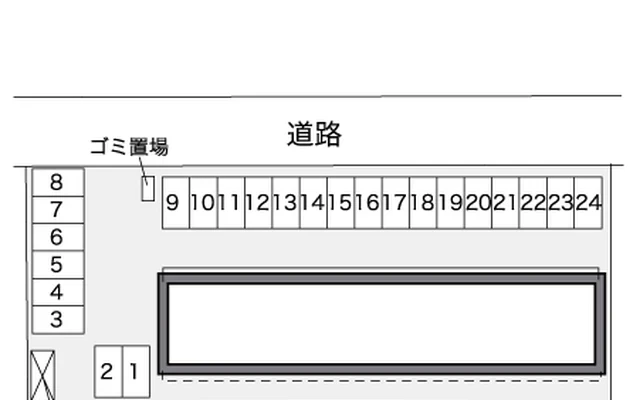 レオパレスグリーンフラットＥ 2