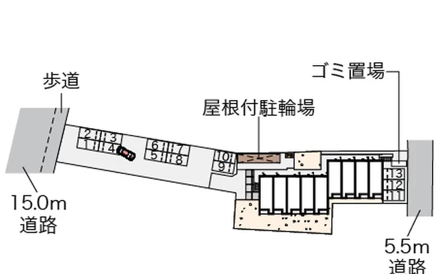 クレイノHOMEJINDEN - Soda Town, Kyoto County student accommodation
