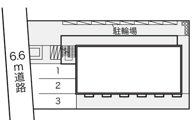 レオパレスＲＡＦＦＩＮＡＴＯⅡ 2
