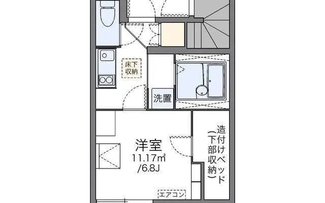 レオネクストジョーイ - Kitanagoya student accommodation - 102号房间(带独立厨房)