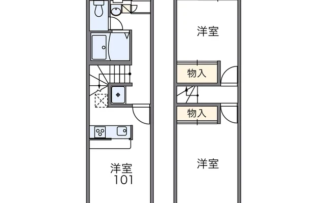 レオパレスグランデ１番館 1