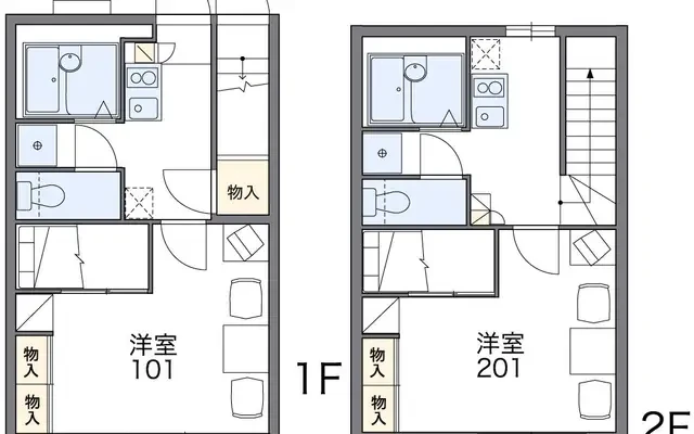 レオパレスエスポアールかくだ 1