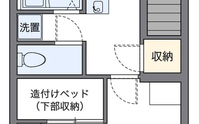 レオパレスカネイ - 코마츠시마시 학생 숙소 - 102号房间(带独立厨房)