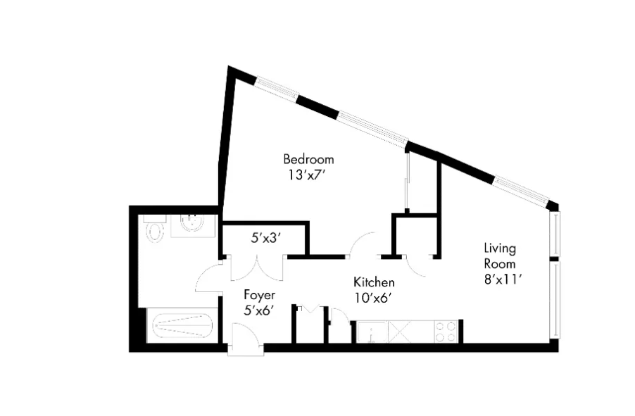 1 Bedroom - Standard