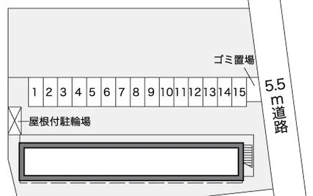 レオパレスシェル　ガーデンⅡ 2