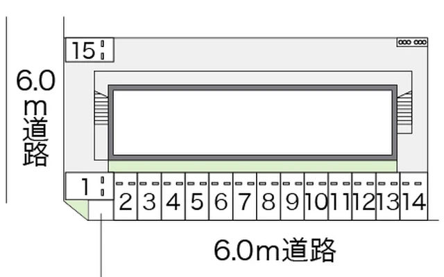 レオパレスパークサイド青葉 2