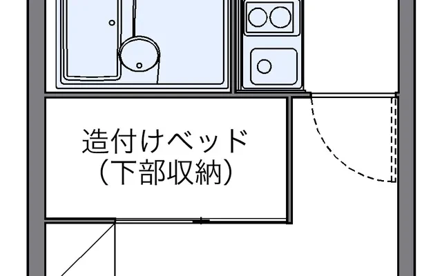 ほんまちＡＰ - Yatsushiro student accommodation - 203号房间(带独立厨房)