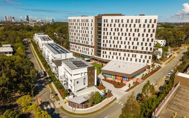 Griffith University Village - chỗ ở sinh viên tại Bãi biển Vàng